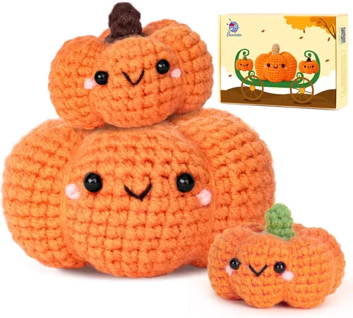 Vista 11 de Crochetta Kit de ganchillo para principiantes con tutoriales en video paso a paso, aprende a tejer para adultos y niños, suministros de manualidades