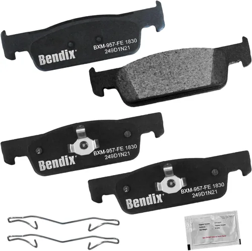 Vista 146 de Bendix Pastillas de freno delanteras de cerámica Priority1 CFC465AK2 para Acura EL 2005-1997, Honda Civic 2011-1996, Insight 2014-2010