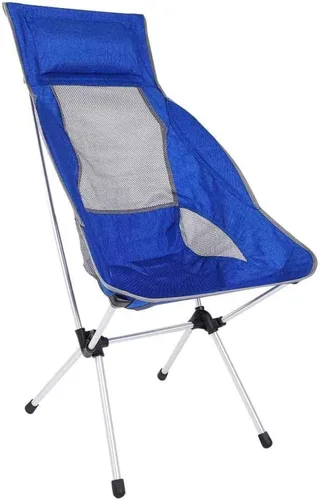 Vista 6 de qiuqiu Silla plegable portátil, de aleación de aluminio para la pesca al aire libre camping senderismo con bolsa de transporte