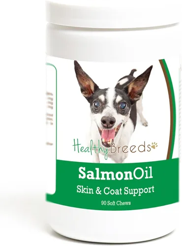 Vista 381 de Healthy Breeds Affenpinscher - Masticables suaves de aceite de salmón, 90