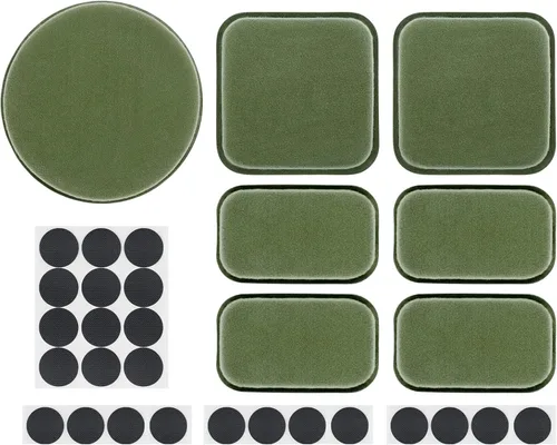 Vista 19 de Universal Airsoft Helmet Pads, Tactical Helmet Replacement Foam Padding Kits Bicycle Accessories Mats for Fast Mich CS ACH FMA USMC PASGT