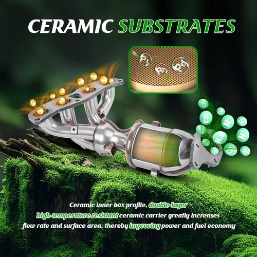 Vista 3 de Kit de convertidor catalítico frontal de alto flujo de ajuste directo para Nissan Altima 2007 2008 2009 2010 2011 2012 2013 2.5L Reemplaza 674-933