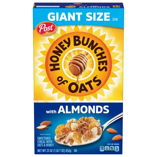 Vista 8 de Cereal Honey Bunches of Oats Honey Roasted.