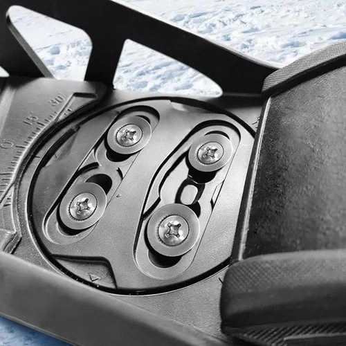 Vista 4 de Adnee Juego de 64 tornillos de fijación de snowboard – Tornillos de montaje para snowboard con arandelas de tornillo para snowboard – Tornillo