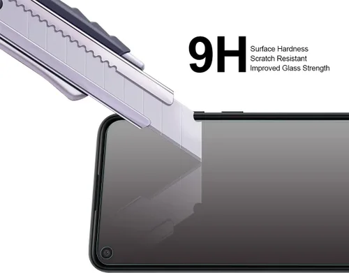 Vista 3 de Supershieldz Protector de pantalla de vidrio templado diseñado para Samsung Galaxy A11, antiarañazos, sin burbujas