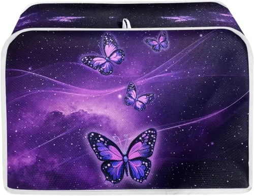 Vista 42 de Talayituse Alpaca Daisy Print 2 Slice Tostadora Cubiertas Protección contra el Polvo Cubiertas para Máquina de Pan Tostadora Horno Cubierta de Tela