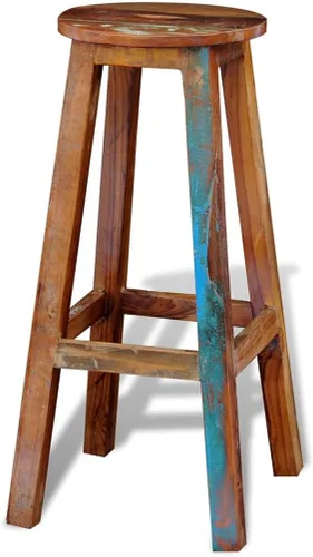 Vista 6 de bar stools,bar stools Set of 2,barstools,Bar Stool Solid Reclaimed Woodbar stools,bar stools Set of 2,barstools