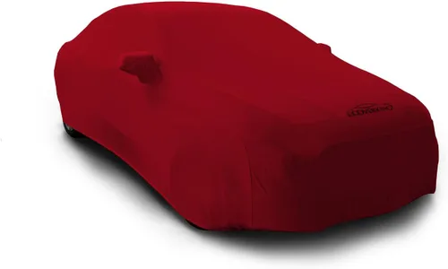 Vista 8 de Coverking Custom Fit cubierta coche para determinados Volkswagen Karmann Ghia Modelos – Satén Elástico, Negro