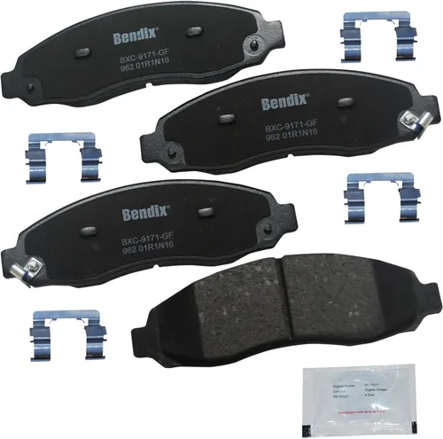 Vista 174 de Bendix Pastillas de freno delanteras de cerámica Priority1 CFC465AK2 para Acura EL 2005-1997, Honda Civic 2011-1996, Insight 2014-2010