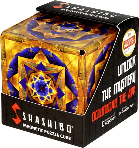 Vista 12 de Shashibo OCTA - Juguete sensorial para ansiedad que cambia de forma, juego magnético STEM para niños inteligentes de 8 a 12 años, adolescentes