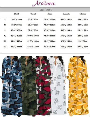 Vista 4 de Aro Lora Vestido largo Dashiki con cuello en V profundo, manga 34, abertura alta, estampado africano para mujer