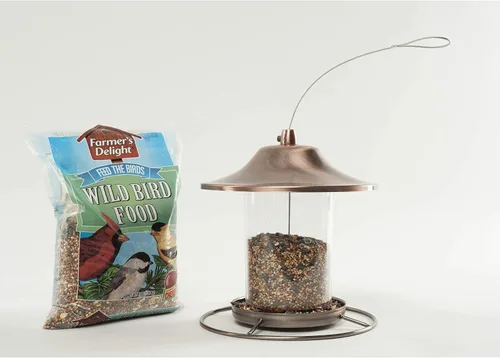 Vista 6 de Wagner's 53006 Farmer's Delight - Alimento para pájaros silvestres con sabor a cereza, bolsa de 18 libras