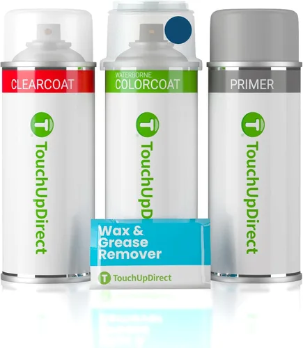 Vista 370 de TouchUpDirect QM1 Cloud White compatible con Pintura de retoque en aerosol Nissan Exact Match - Kit esencial