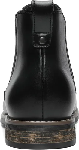 Vista 5 de Bruno Marc Botines Chelsea de piel de ante para hombre