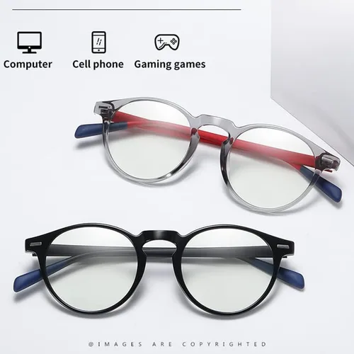 Vista 6 de SunRay Ultralight Photochromic Anti Blue Light Sunglasses for Men Women, Anti Glare, 100% UV Blocking Glasses