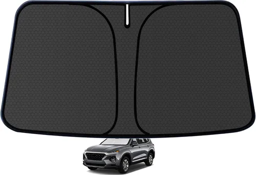 Vista 15 de X1 F48 Parasol plegable personalizado para parabrisas para 2016 2017 2018 2019 2020 2021 2022 X1 F48 Protector de sol para ventana delantera