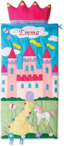 Vista 8 de Lillian Vernon Saco de dormir ligero personalizado para interiores, ropa de cama para niñas y niños, 30 x 60 pulgadas