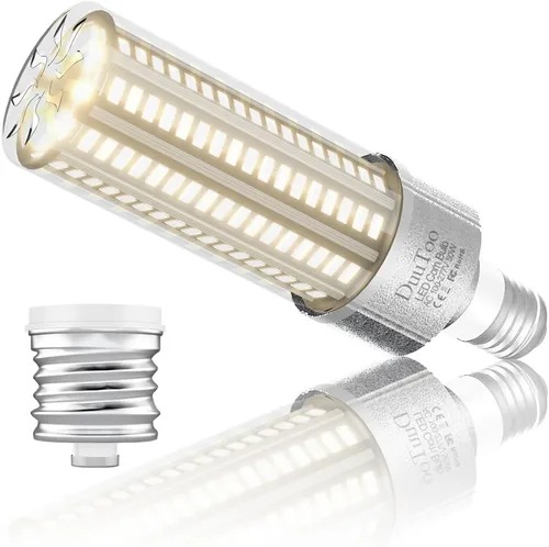 Vista 14 de Bombillas LED E26 de 100 W, bombilla de luz diurna de 5000 K, equivalente a 1000 vatios, 13560 lúmenes, súper brillante, base Mogul E39, iluminación