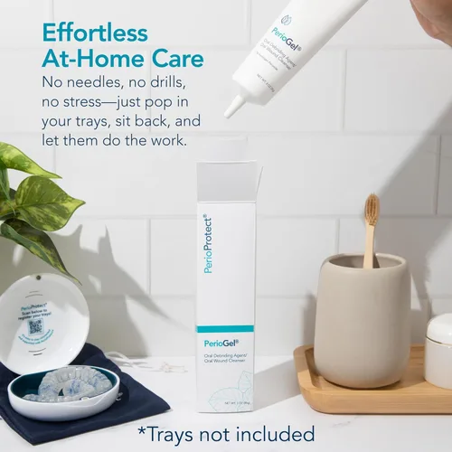 Vista 7 de Perio Gel Tratamiento periodontal para dientes Promueve el blanqueamiento dental (3 onzas)