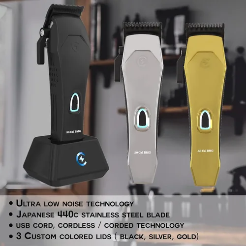 Vista 6 de Caliber Pro - Cortadora de motor magnético inalámbrico profesional de 0.50 Cal BMG - Cortadora de motor magnética inalámbrica profesional