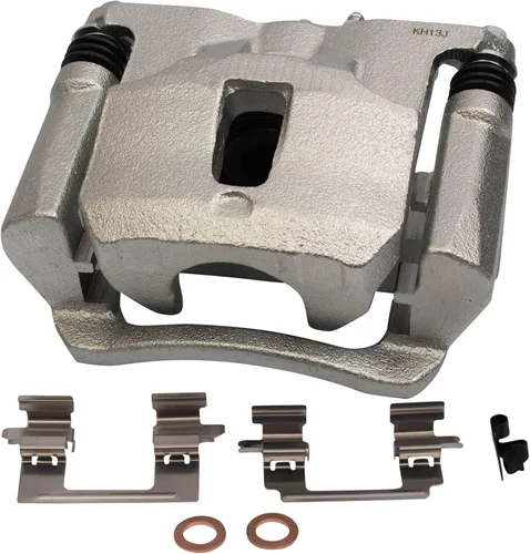 Vista 834 de TRQ Pinza de freno delantera izquierda con soporte lado del pasajero compatible con Ford Expedition Lincoln Navigator 2003-2006