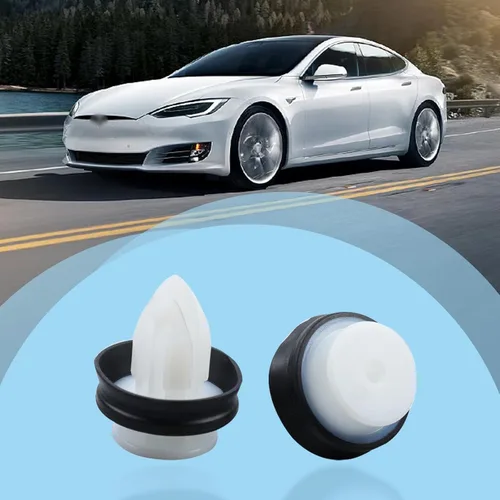 Vista 6 de 20 clips de fijación de hebilla para panel de puerta de automóvil, falda lateral de panel recortado, cierre de aislamiento acústico grueso