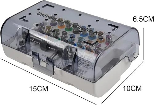 Vista 7 de Llave dinamométrica universal para implantes Destornillador Kit de prótesis Controladores de trinquete Herramientas de reparación de implantes