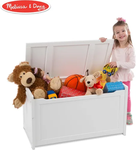 Vista 8 de Melissa & Doug Baúl de madera resistente para juguetes