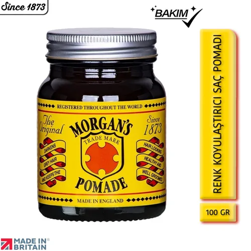 Vista 2 de MORGAN'S POMADE "The Original" Simply takes the grey away! 3.53 oz (100 g) - 2PACK