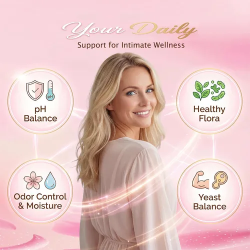 Vista 3 de Gomitas probióticas para mujer con olmo resbaladizo – Salud vaginal, salud intestinal y apoyo para el equilibrio del pH, sabor a piña – Sin gluten