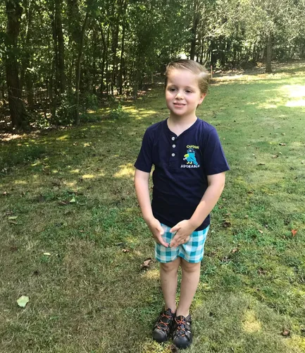 Vista 4 de Conjunto de ropa de algodón para niños pequeños y niñas de manga corta camiseta y pantalones cortos