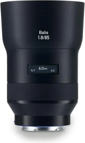 ZEISS Batis - Lente de 85 mm f/1.8 para cámaras sin espejo Sony E Mount, Negro