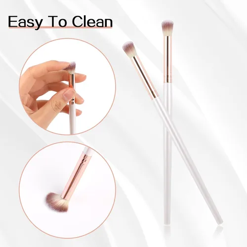 Vista 6 de 10 cepillos de pestañas para limpieza, extensión de pestañas, cepillo de limpieza de pestañas, champú y baño, cepillo de limpieza de pestañas