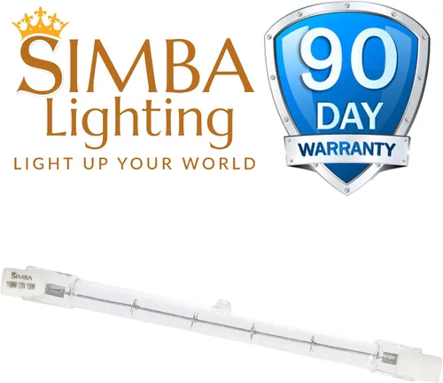 Vista 6 de Simba Lighting Bombilla halógena R7S 4.646 in T3 150W regulable 1500lm (paquete de 5) Tipo J Lineal de Doble Extremo Ángulo de haz de 360° 120V