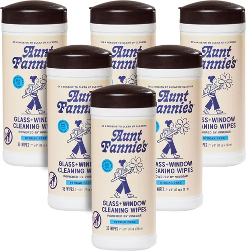 Vista 11 de Aunt Fannie's Spray de vinagre de limpieza de vidrio y ventanas, spray natural sin rayas, 16.9 onzas (paquete de 1)