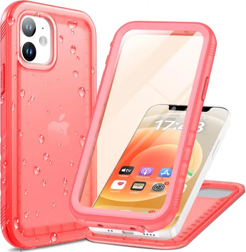 Vista 14 de Cozycase Compatible con funda impermeable para iPhone 11, protector de pantalla incorporado, cubierta de parachoques resistente de cuerpo completo
