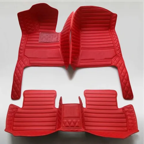Vista 12 de Alfombrillas de automóvil personalizadas para Audi A1, A2, A3, A4, A5, A6, A7, A8, R8, TT, Q2, Q3, Q5, Q7, Q8, e-tron (beige)