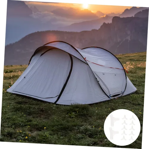 Vista 7 de 20 unids toldo conjunto de tienda un marco tienda de campaña 3 vías Conector de poste de tienda Conectores de montaje de PVC Conectores de poste