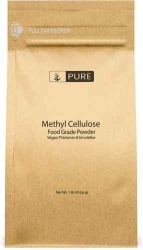 Pure Original Ingredients Metilcelulosa (1 lb) siempre pura, espesante y emulsionante, grado alimenticio