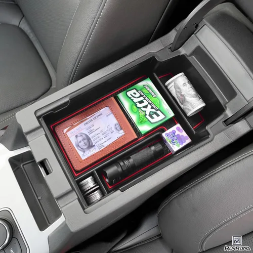 Vista 3 de RUNROAD Bandeja Organizadora de Consola Central Mejorada Compatible con Chevy Blazer 2025 2024 2023 2022 2021 2020 2019 Accesorios, Caja