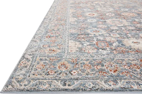 Vista 29 de Loloi Colección Odette ODT-06 - Alfombra de pasillo, 2 pies 7 pulgadas x 10 pies 0 pulgadas, cielo/multi