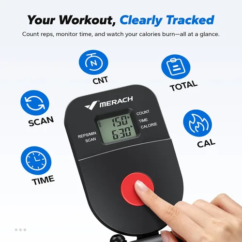 Vista 9 de MERACH Ab Machine, Adjustable Dual Track Ab Trainer Machine, Ab Workout Equipment for Home Gym, Ergonomic Arc Track for Better Abs, Foldable Workout