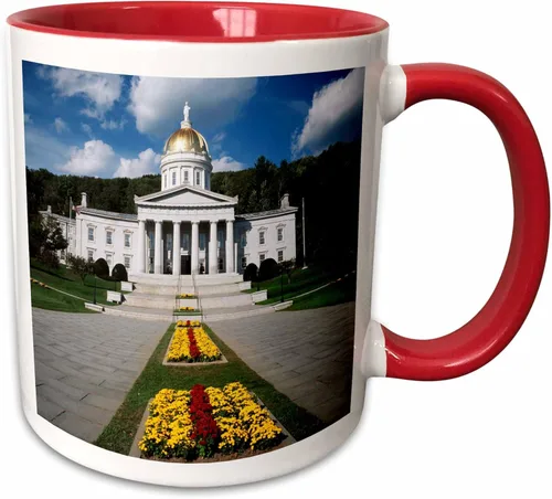Vista 11 de 3dRose Danita Delimont – Capitol Edificios – State Capitol Edificio, Montpelier, Vermont, EE. UU. – us46 wbi0055 – Walter Bibikow – Tazas