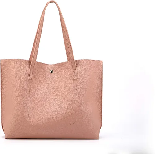 Vista 7 de Nodykka - Bolso con asas para hombro para mujer, de cuero sintético, con borla