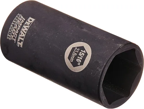 Vista 13 de DEWALT DW2294 Dado Profundo IMPACT READY de 1 Pulgada para Impulsor de 3/8 Pulgadas