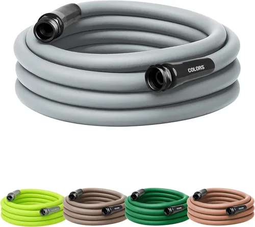 Vista 25 de Flexzilla - Manguera de jardín con mango giratorio, 5/8 pulgadas x 100 pies, manguera de agua ligera para todo tipo de clima, resistente y flexible