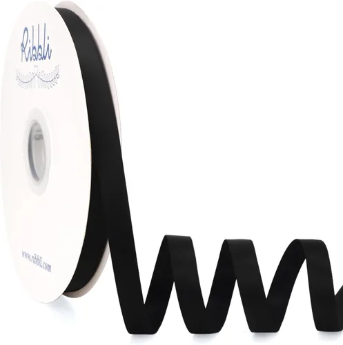 Vista 34 de Ribbli - Cinta de satén burdeos de doble cara, 1 pulgada x 50 yardas - Cinta burdeos oscuro de satén para envoltura de regalos, manualidades