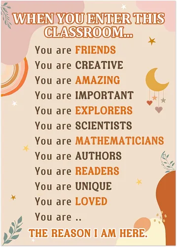 Vista 8 de JUESMOS Póster de pizarra de feliz cumpleaños para decoración de aula, calendario de cumpleaños, tabla de cumpleaños para decoración de tablón