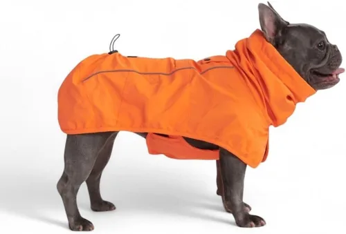 Vista 31 de Spark Paws - Chaqueta impermeable para perros, resistente al viento, para perros pequeños, medianos, grandes y extragrandes, traje reflectante