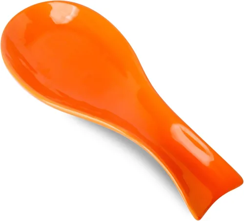 Vista 8 de Soporte de cuchara de cerámica para la parte superior de la estufa, soporte grande para cuchara de cocina para encimera de cocina, Hasense soporte
